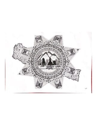 “Wonders of Nepal “ themed mandala