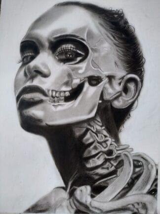 Realistic Skull Girl