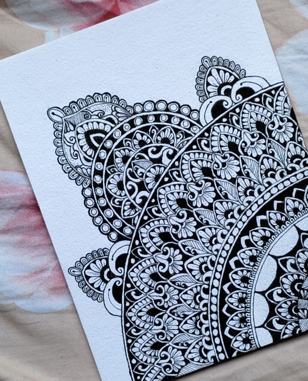 Handmade mandala