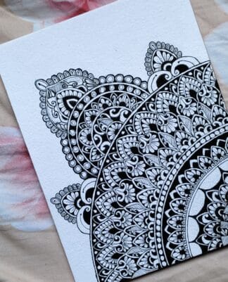 Handmade mandala